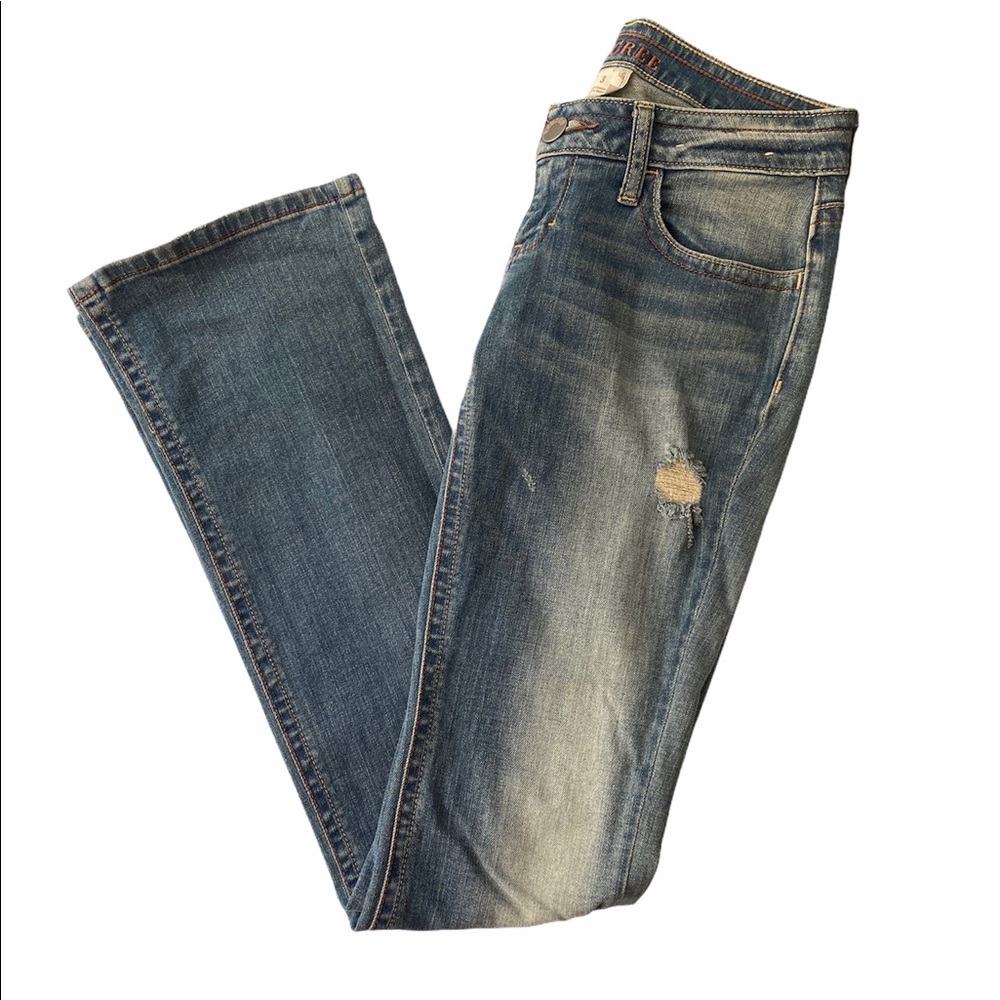 Decree Boot Cut Ripped Jean Size 3 - Picture 3 of 11